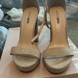 Nude heels